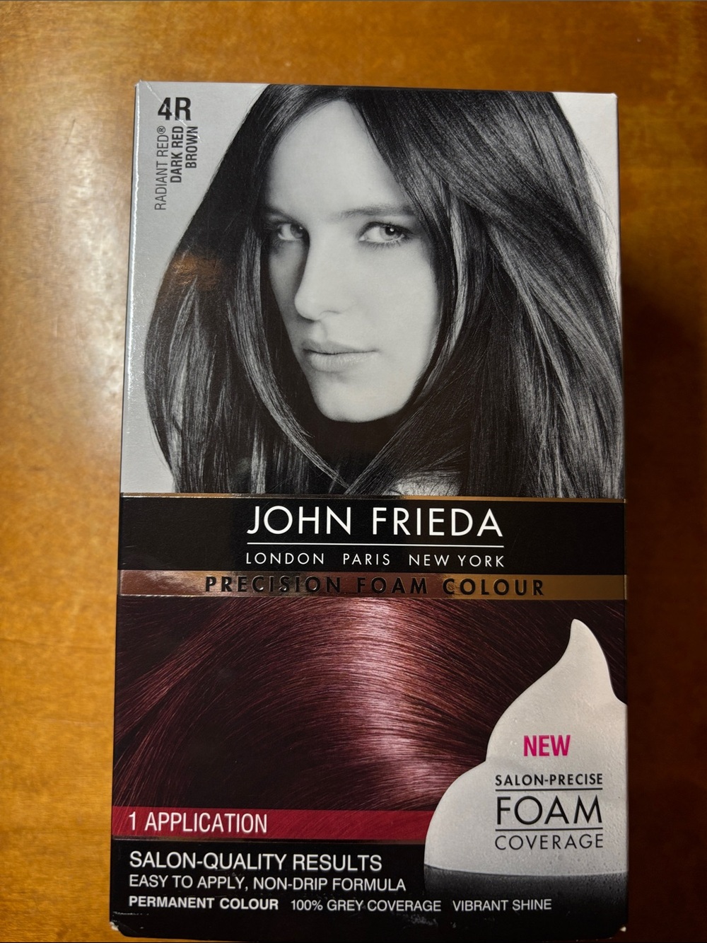 John Frieda Precision Foam Colour - Radiant Red/Dark Red Brown (4R)